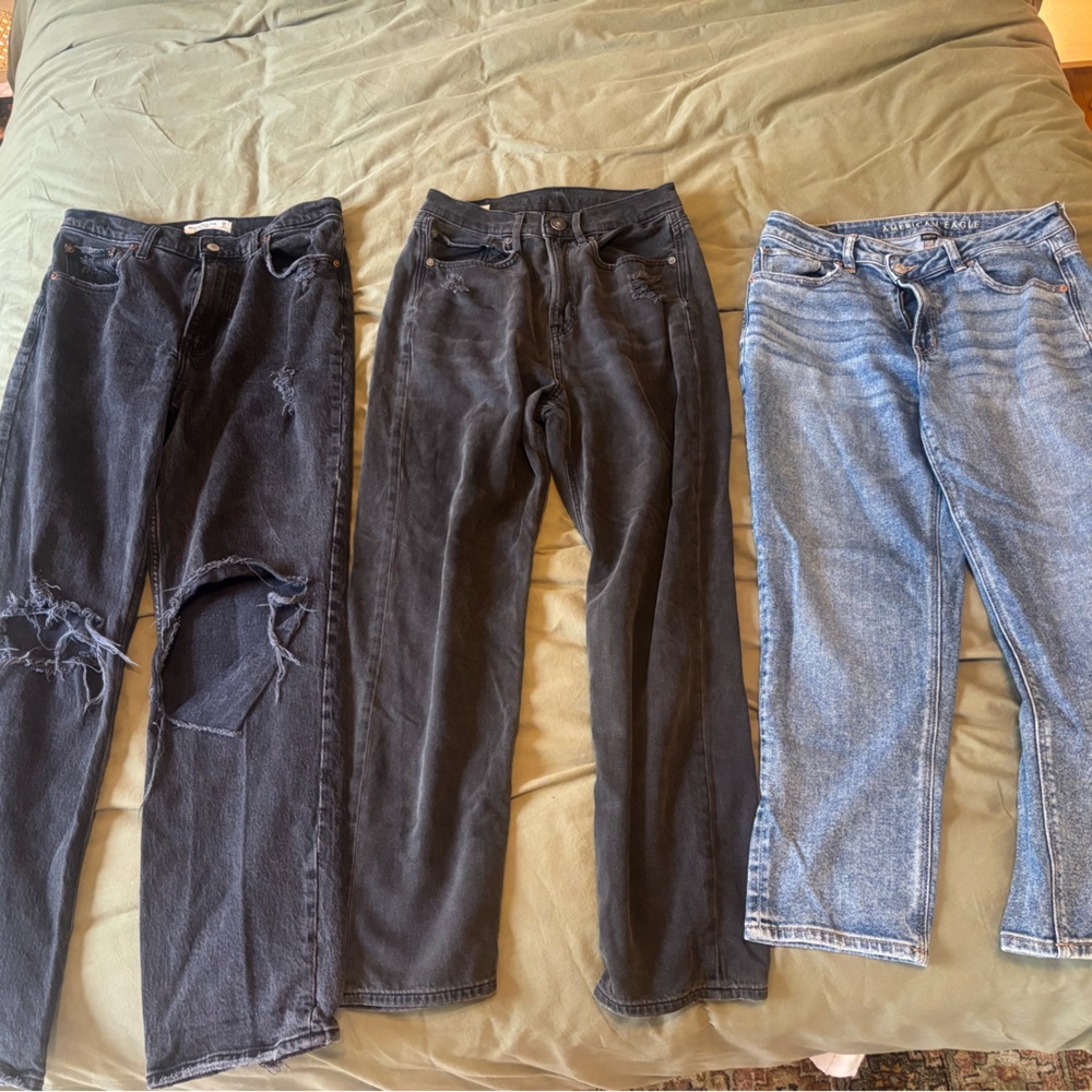Set of woman’s name brand jeans